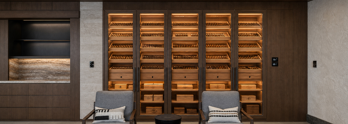 Customized Cigar cabinet